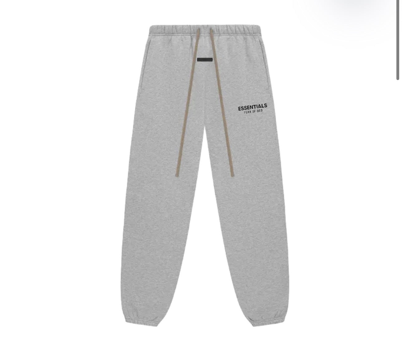 Fear of God Essentials (FW24) Fleece Sweatpants Light Heather Gray