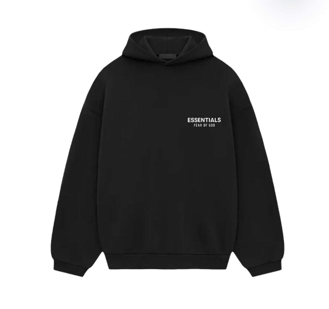 Fear of God Essentials (FW24) Fleece Hoodie Black