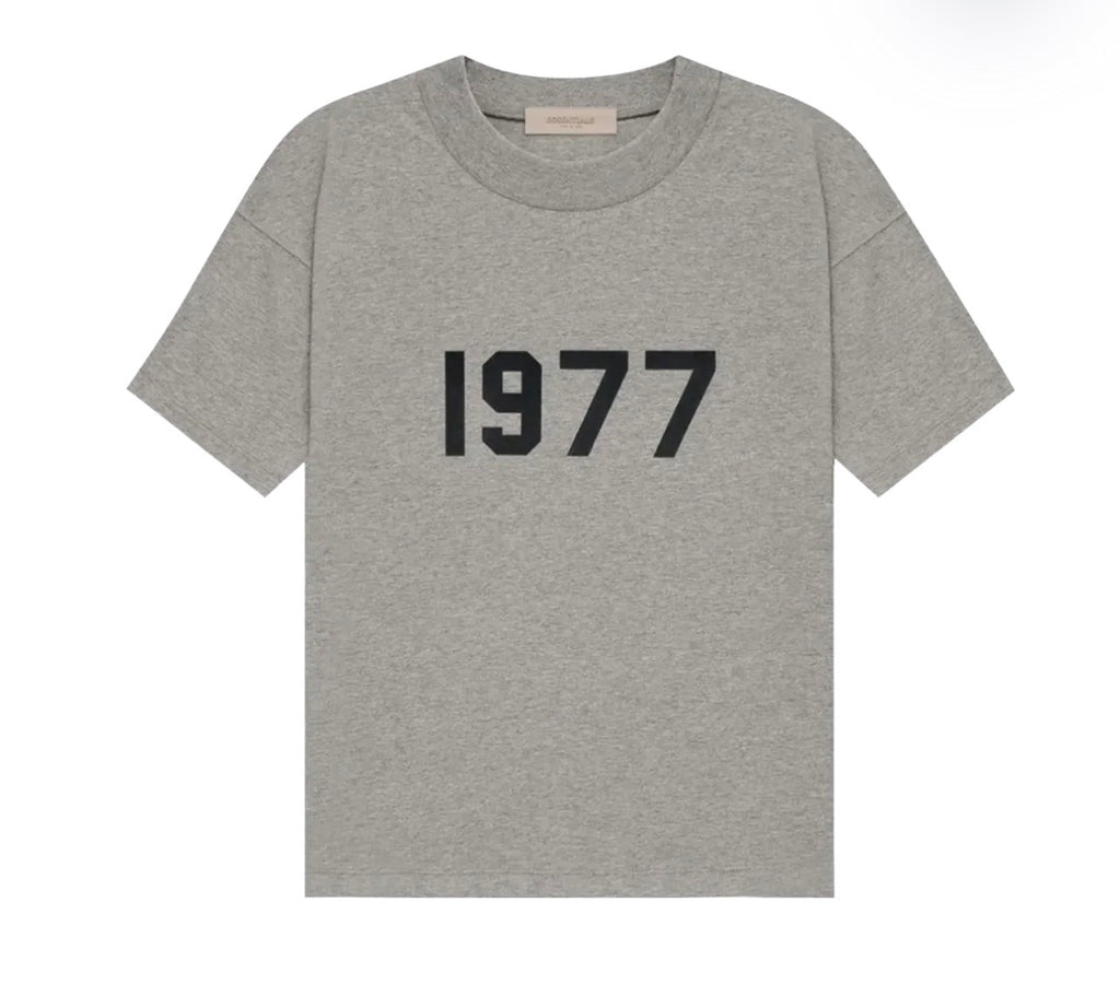 Fear of God Essentials (SS22) T-Shirt Dark Oatmeal 1977