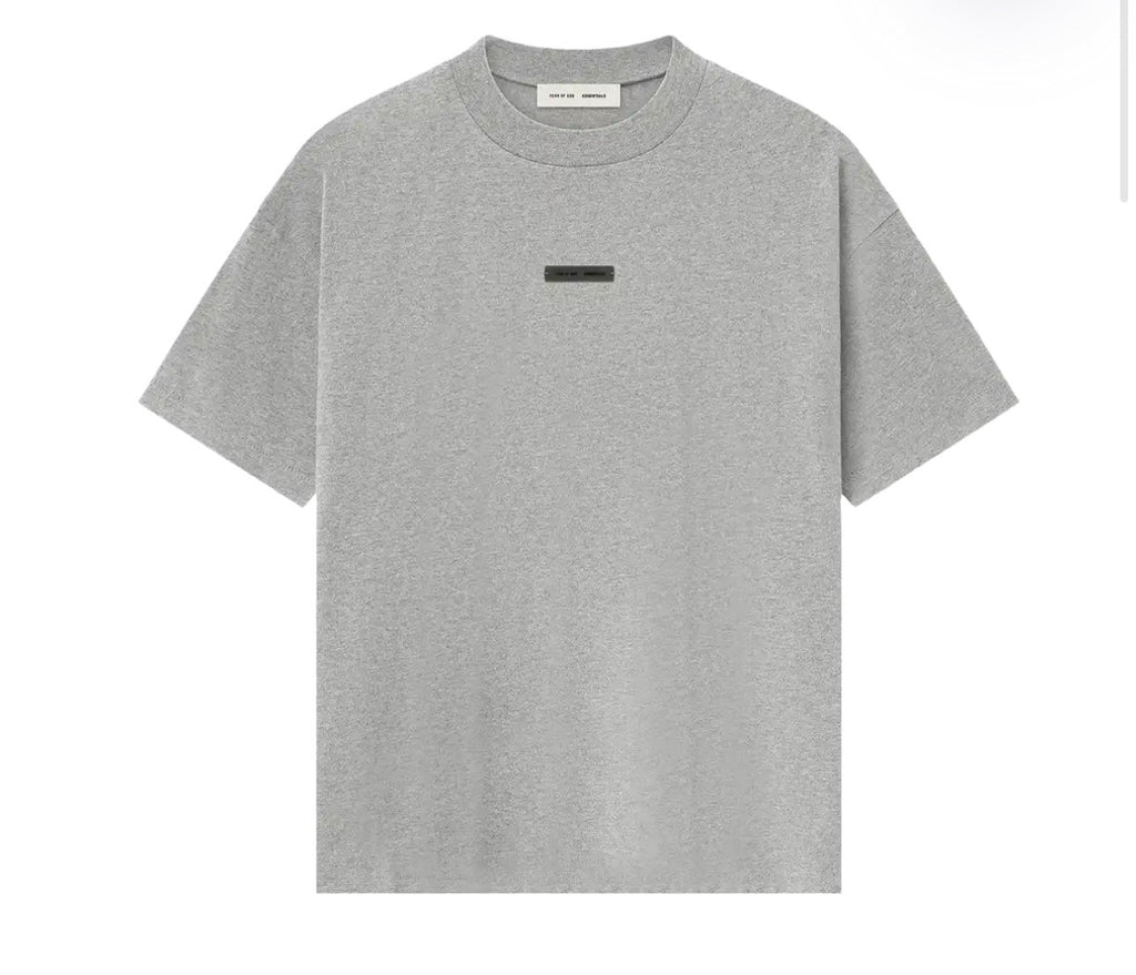 Fear of God Essentials (FW25) T-Shirt Concrete Heather