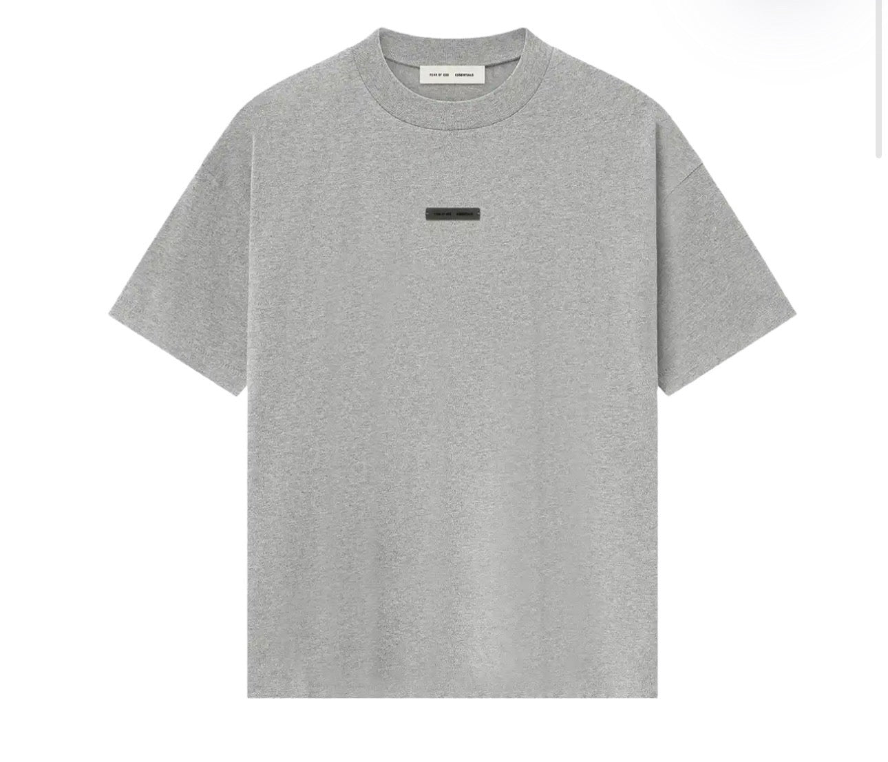 Fear of God Essentials (FW25) T-Shirt Concrete Heather