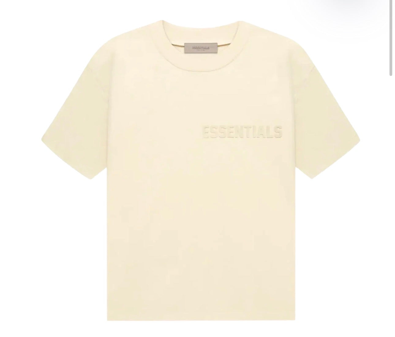Fear of God Essentials (PF22) T-Shirt Eggshell