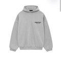 Fear of God Essentials (FW24) Fleece Hoodie Light Heather Gray