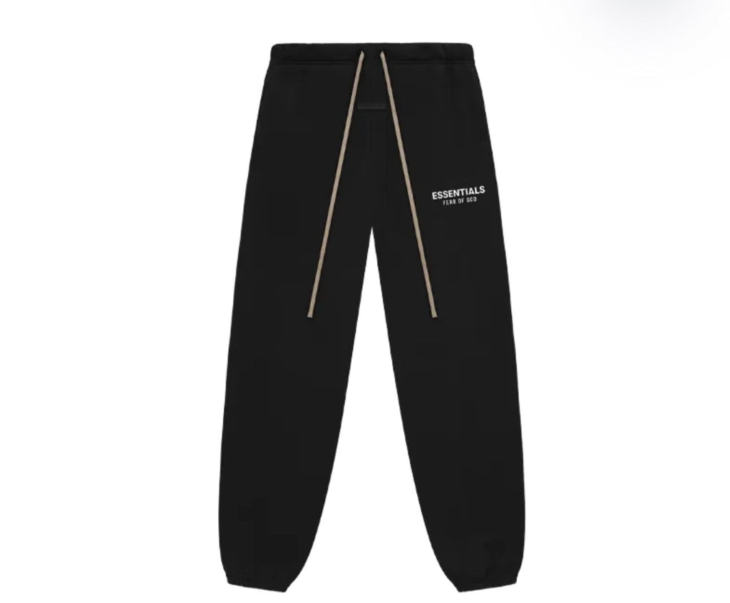 Fear of God Essentials (FW24) Fleece Sweatpants Black